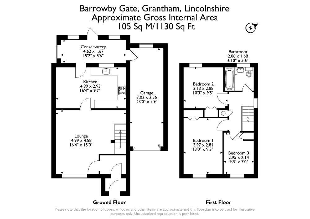 Floorplan for Barrowby Gate
