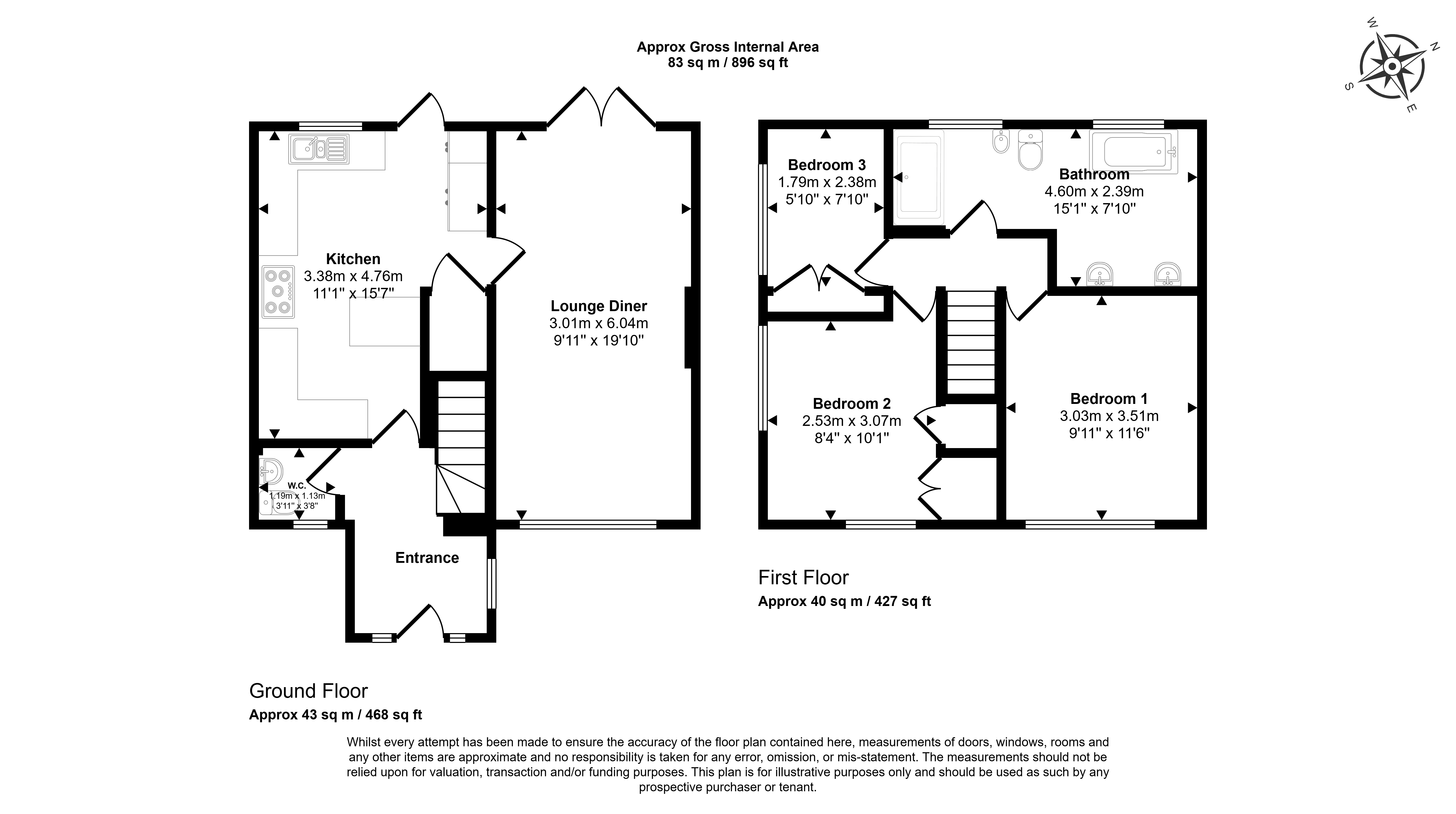 Floorplan for Brecks Lane