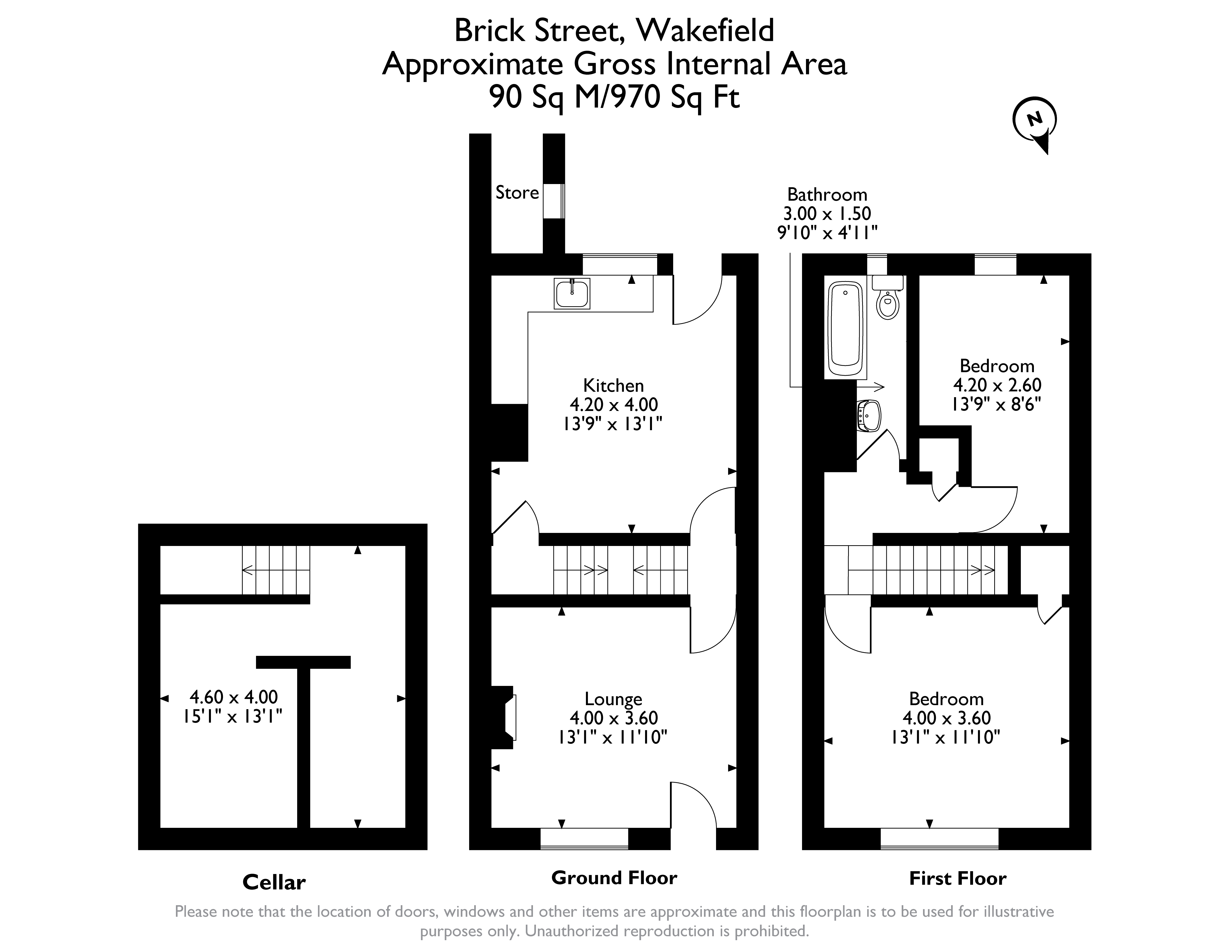 Floorplan for Brick Street