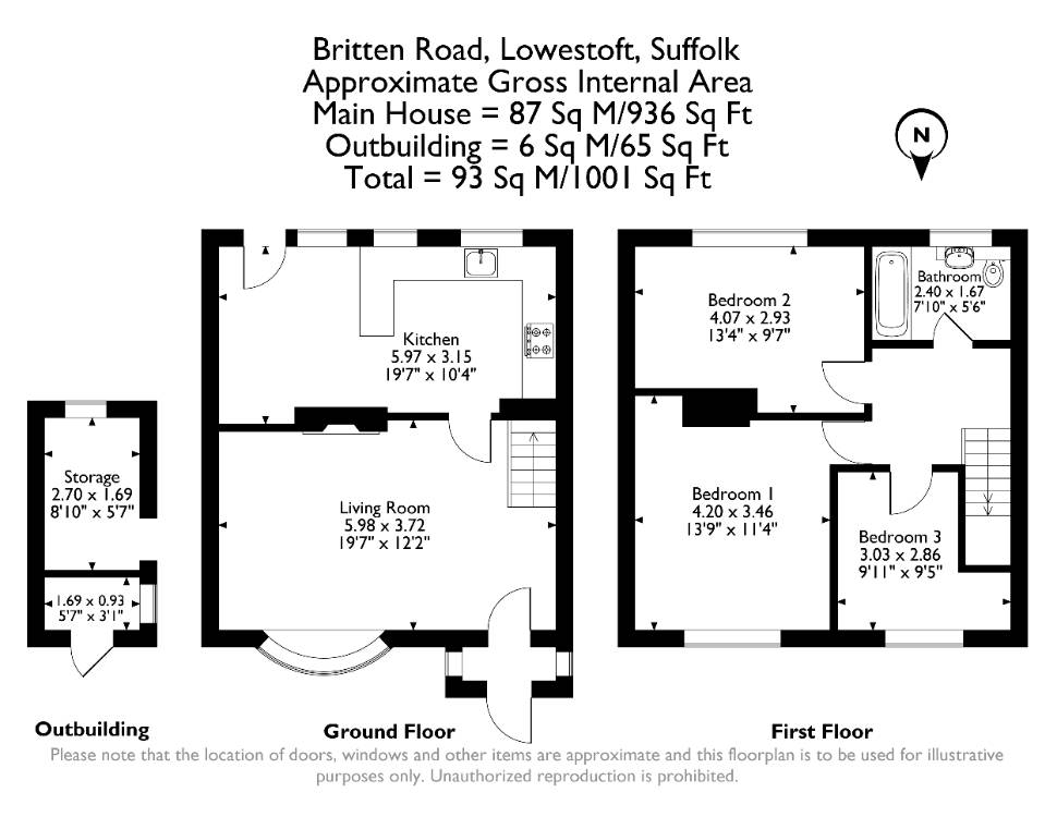 Floorplan for Britten Road