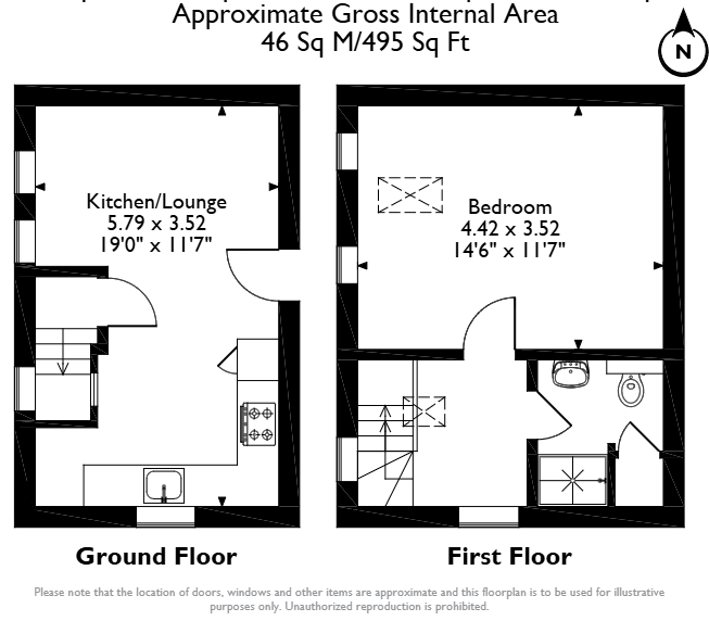 Floorplan for Chapel Mews