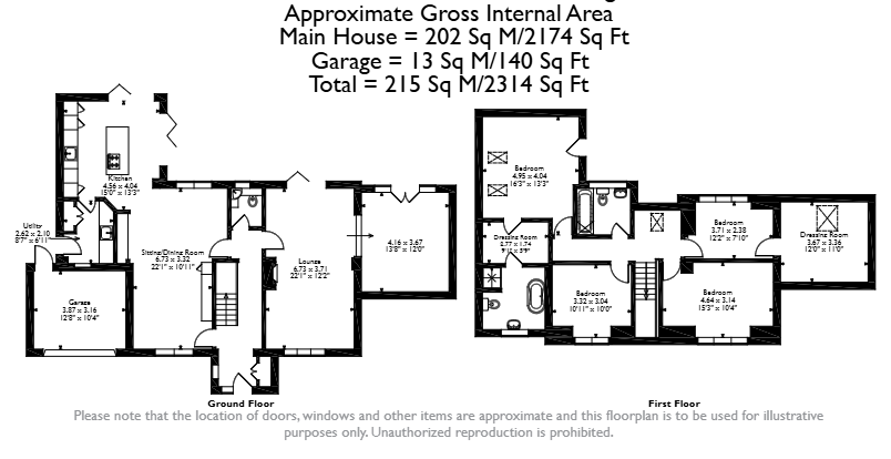 Floorplan for Chase Close