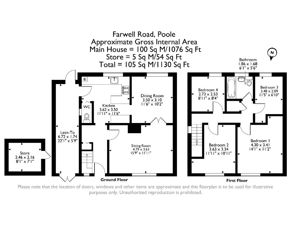 Floorplan for Farwell Road