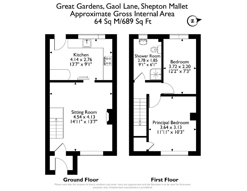 Floorplan for Great Gardens