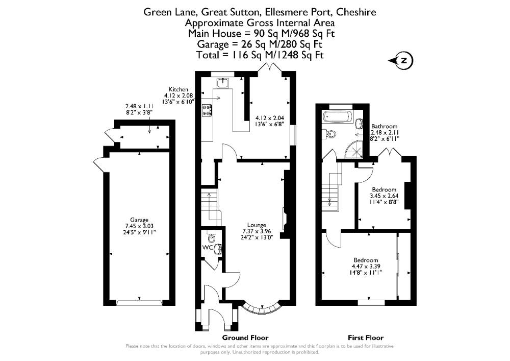 Floorplan for Green Lane