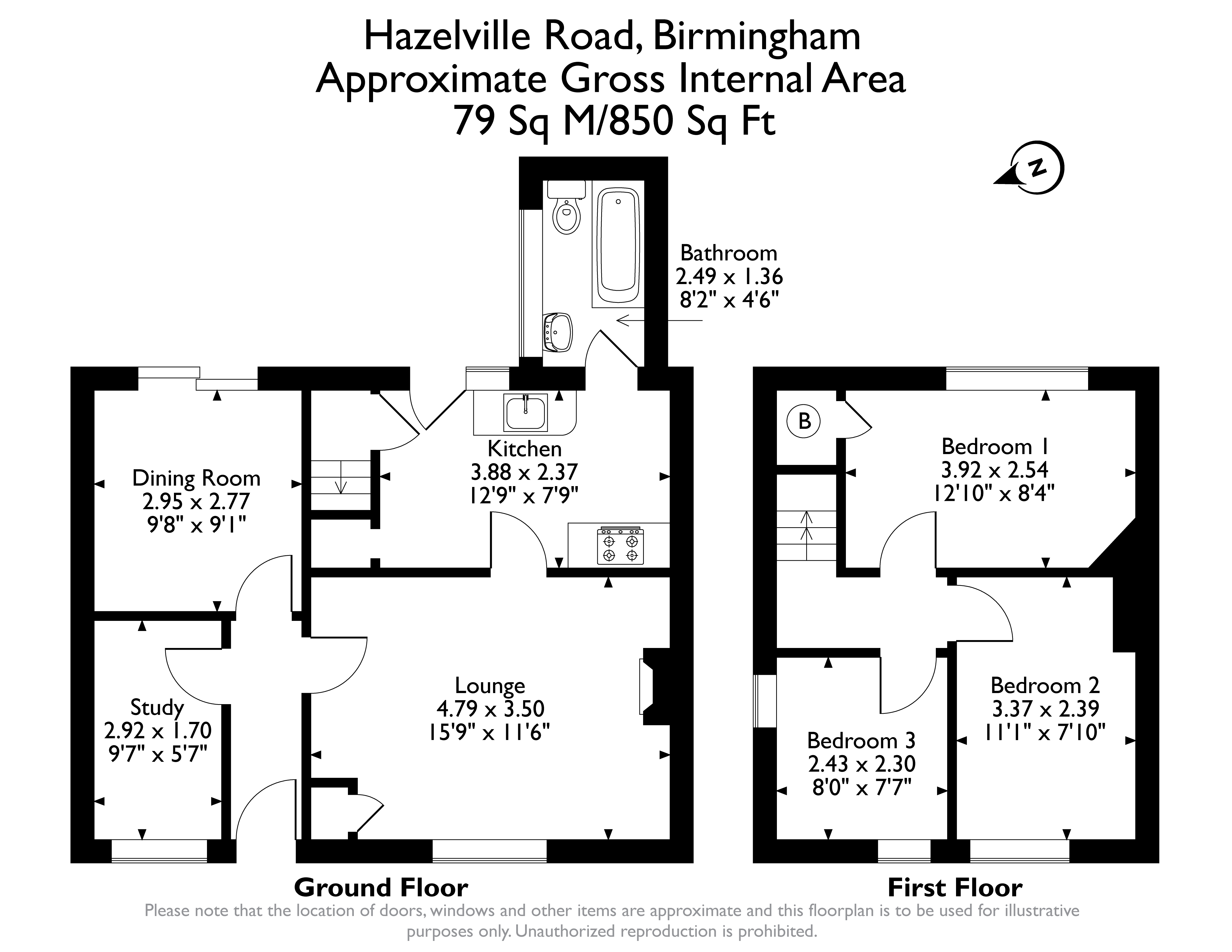 Floorplan for Hazelville Road