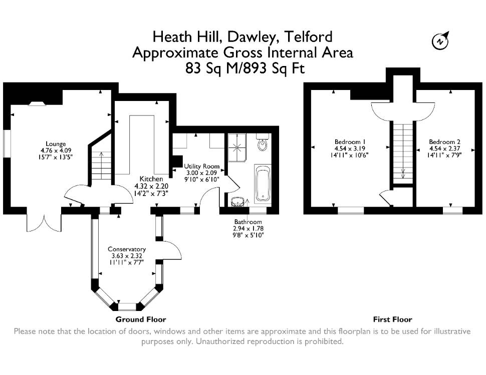 Floorplan for Heath Hill