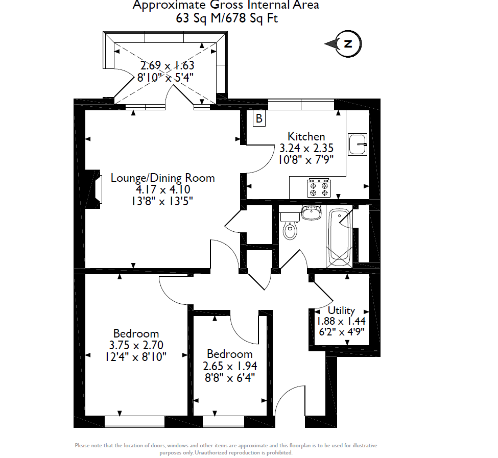 Floorplan for Homestead