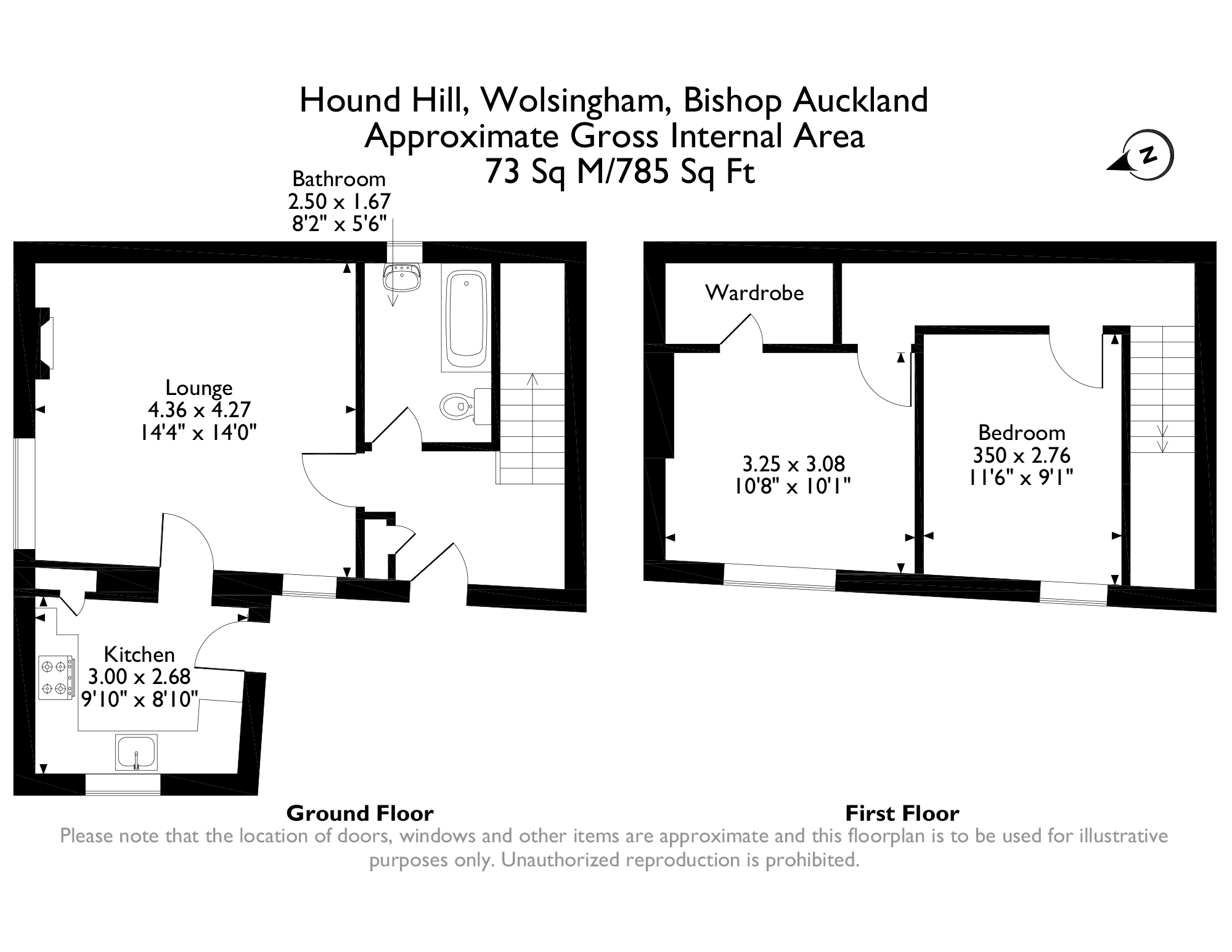 Floorplan for Hound Hill