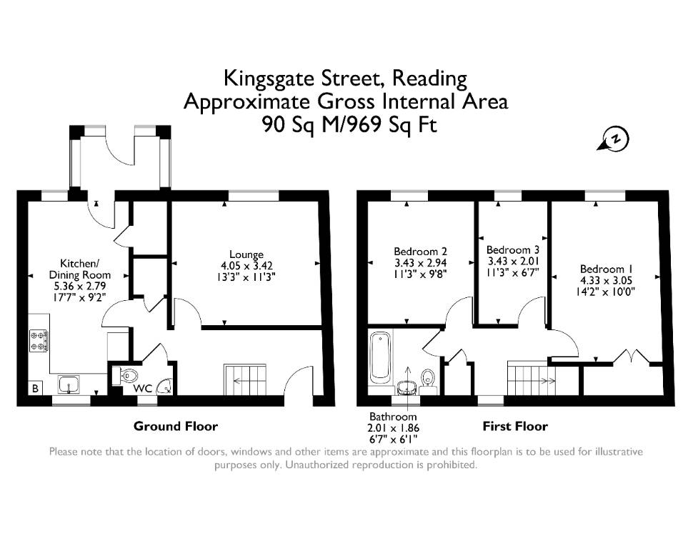 Floorplan for Kingsgate Street