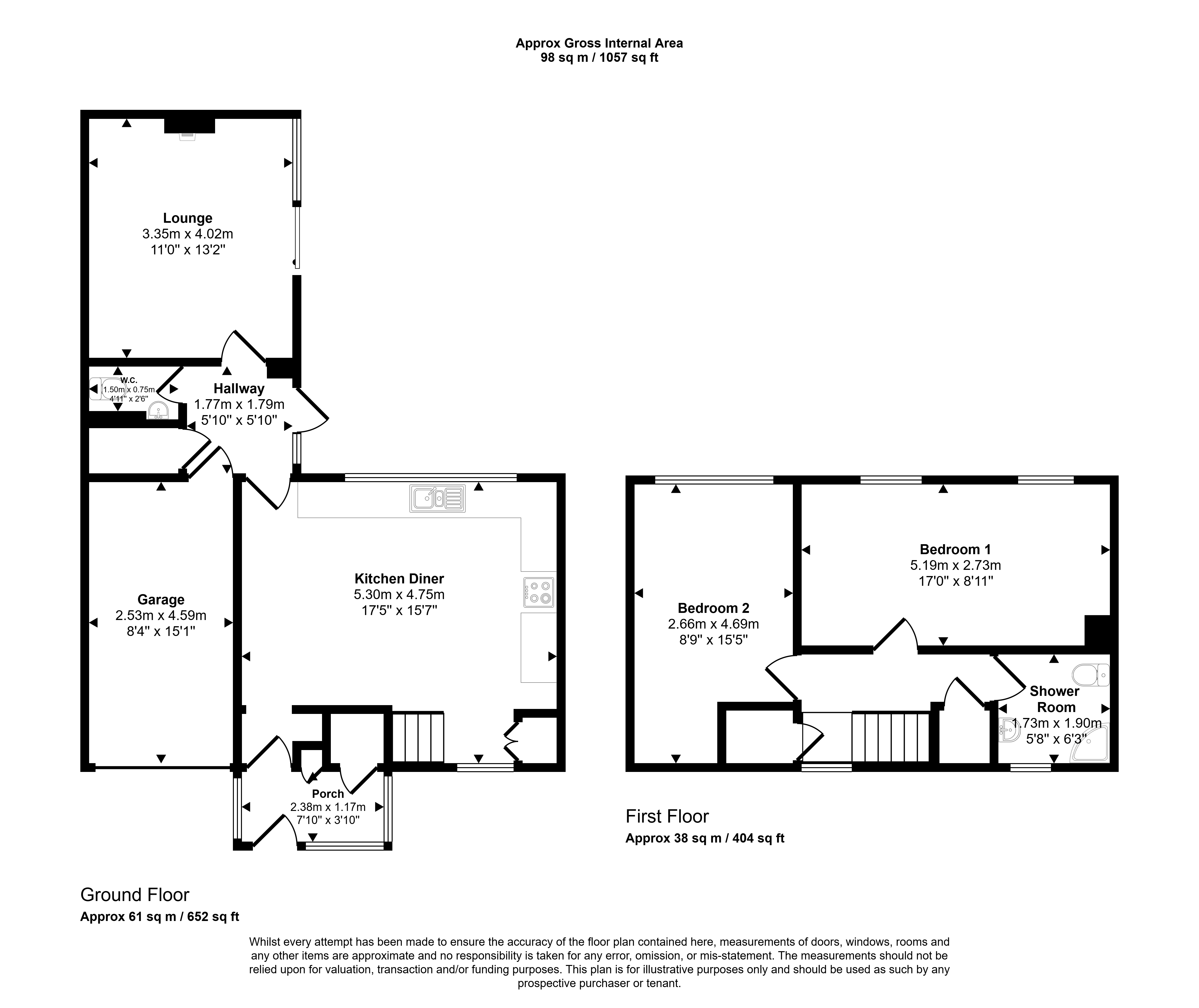 Floorplan for Lewis Road