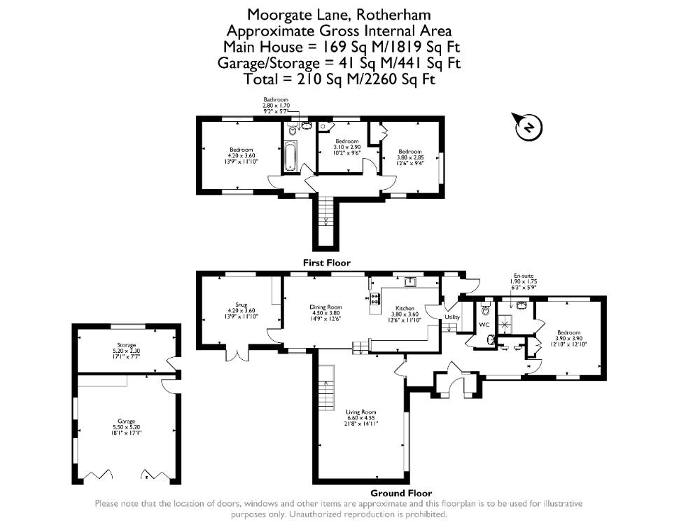 Floorplan for Moorgate Lane