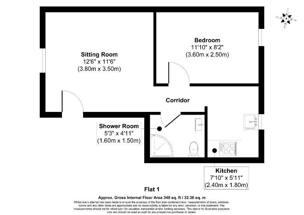Floorplan for Old Ship Yard, Castle Hill Lane