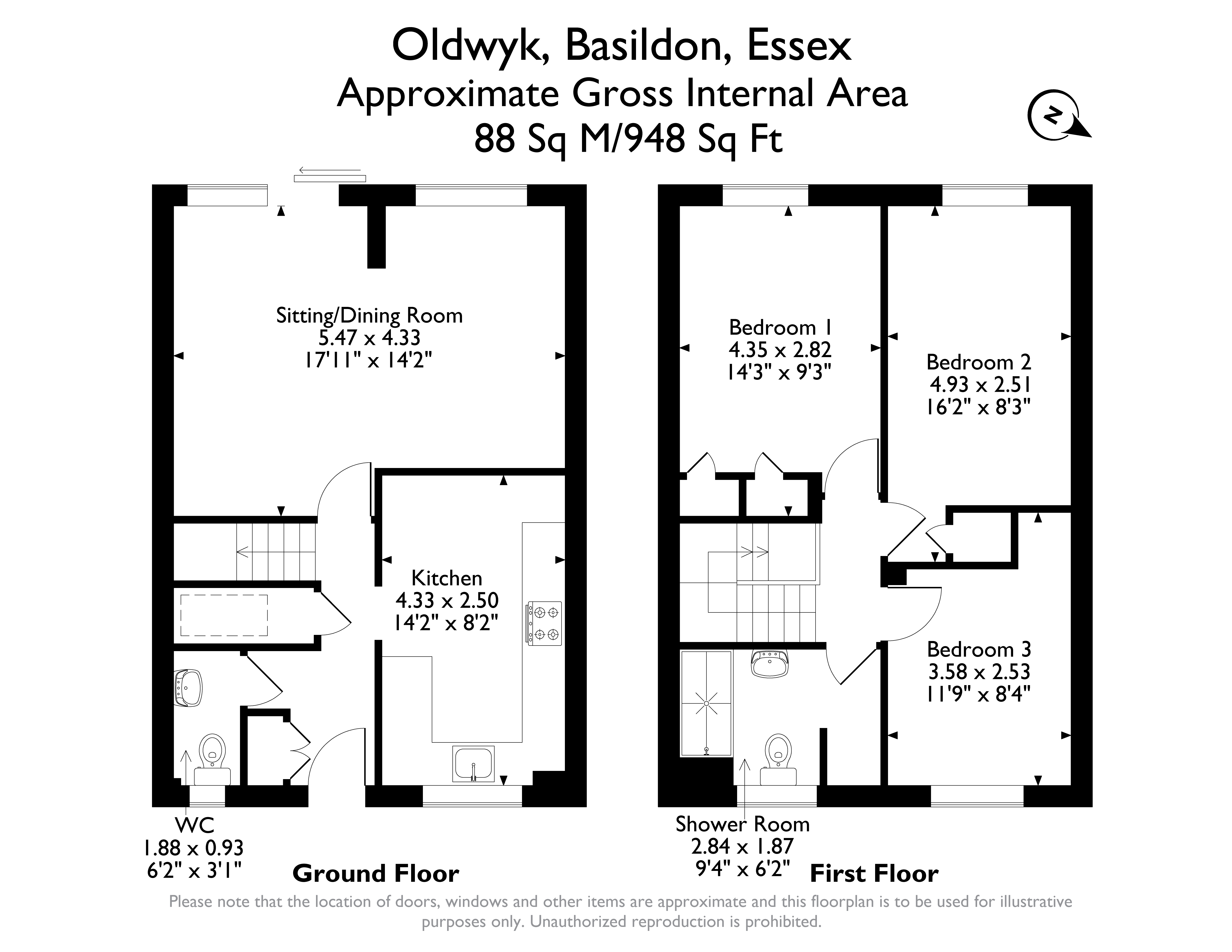 Floorplan for Oldwyk