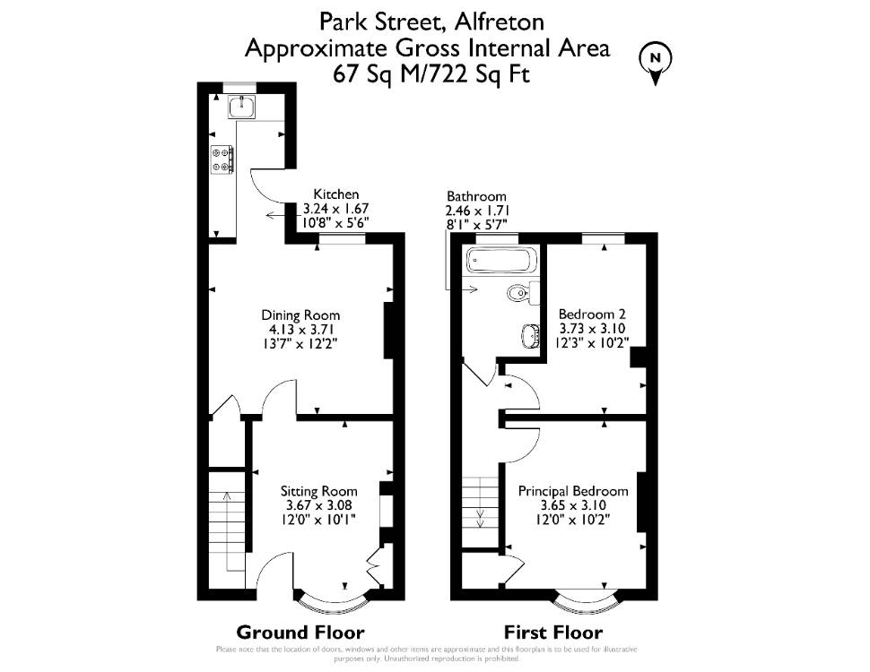 Floorplan for Park Street