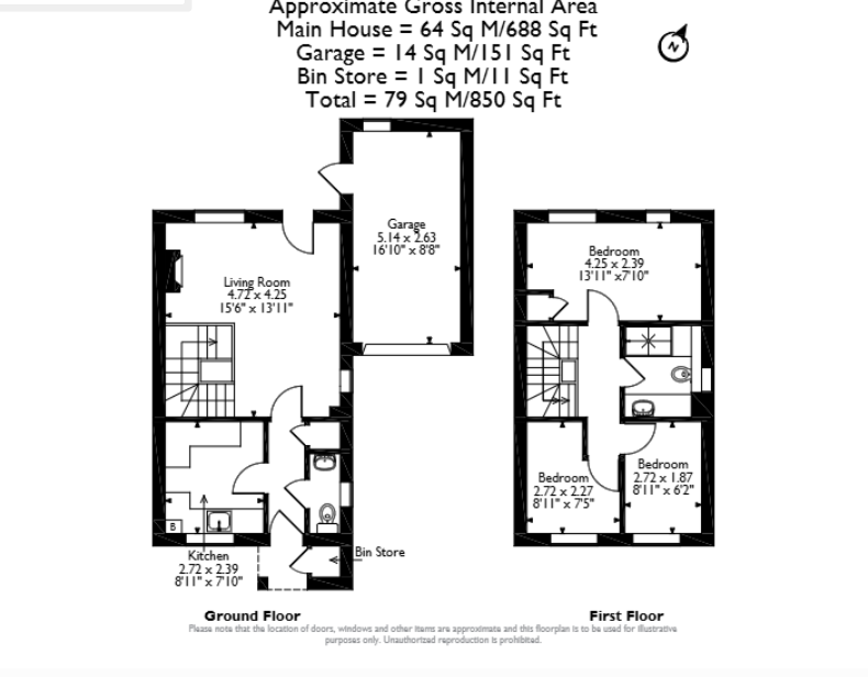 Floorplan for Parklands Rise