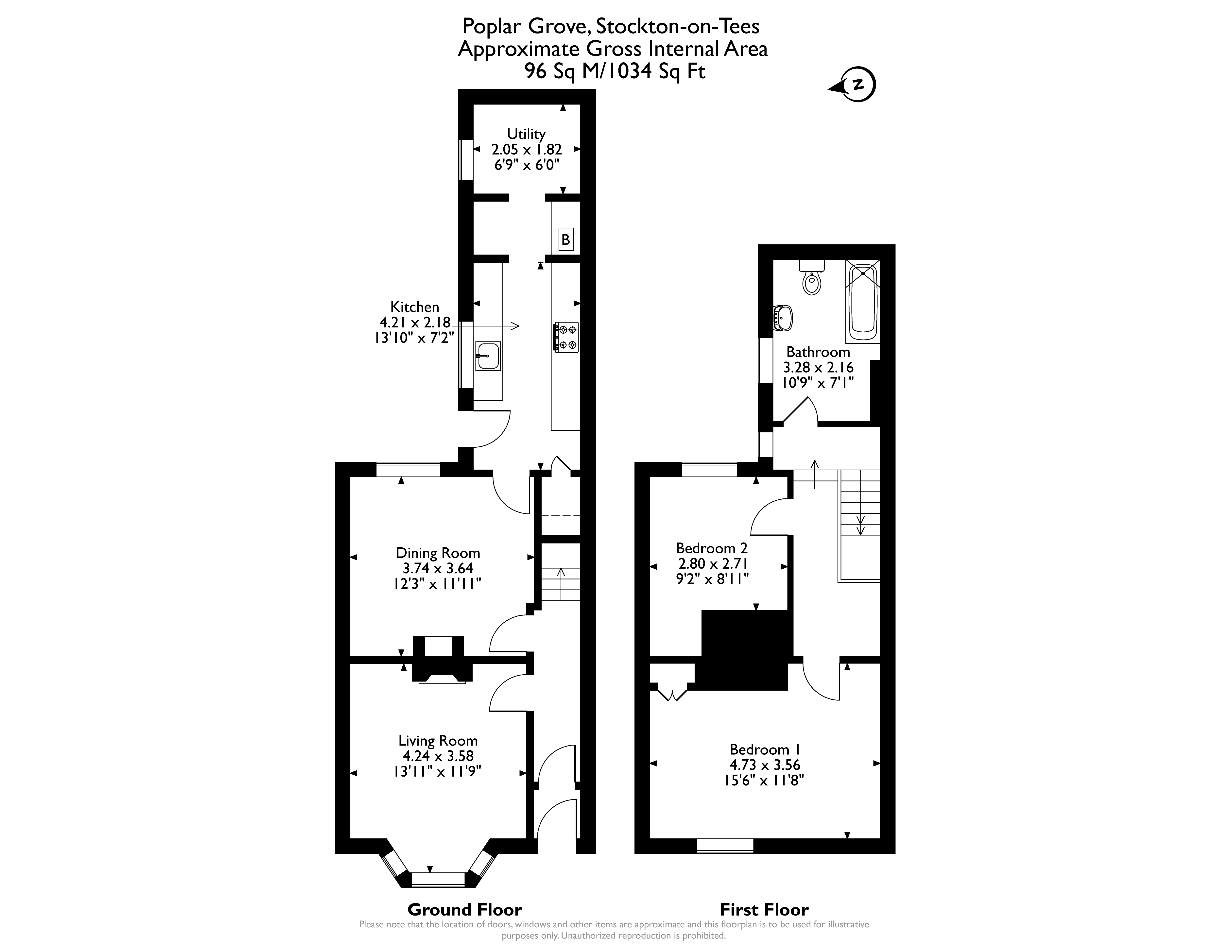 Floorplan for Poplar Grove