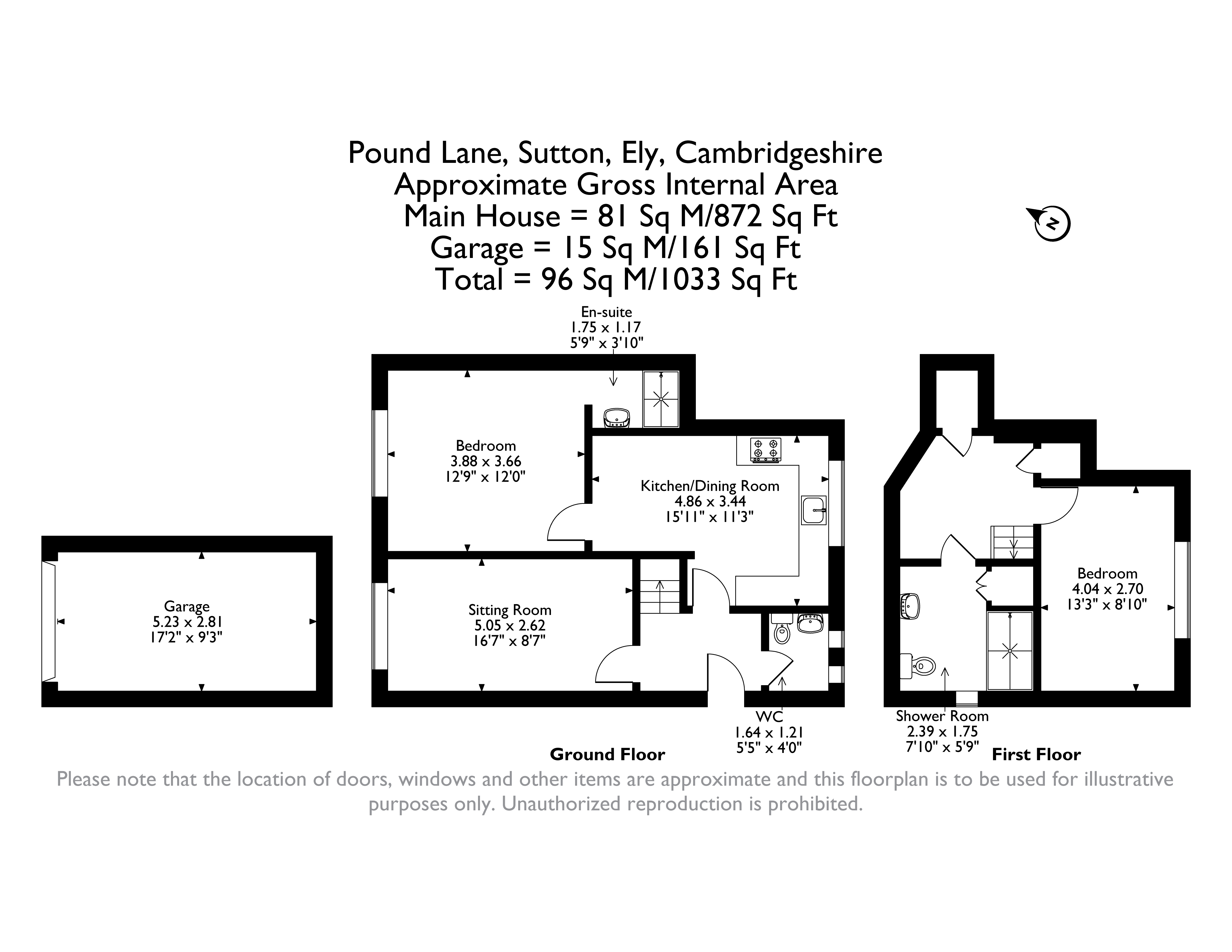 Floorplan for Pound Lane