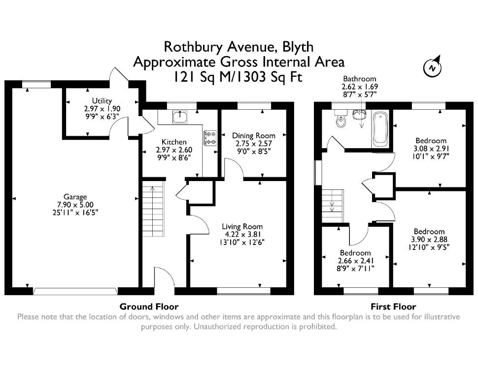 Floorplan for Rothbury Avenue