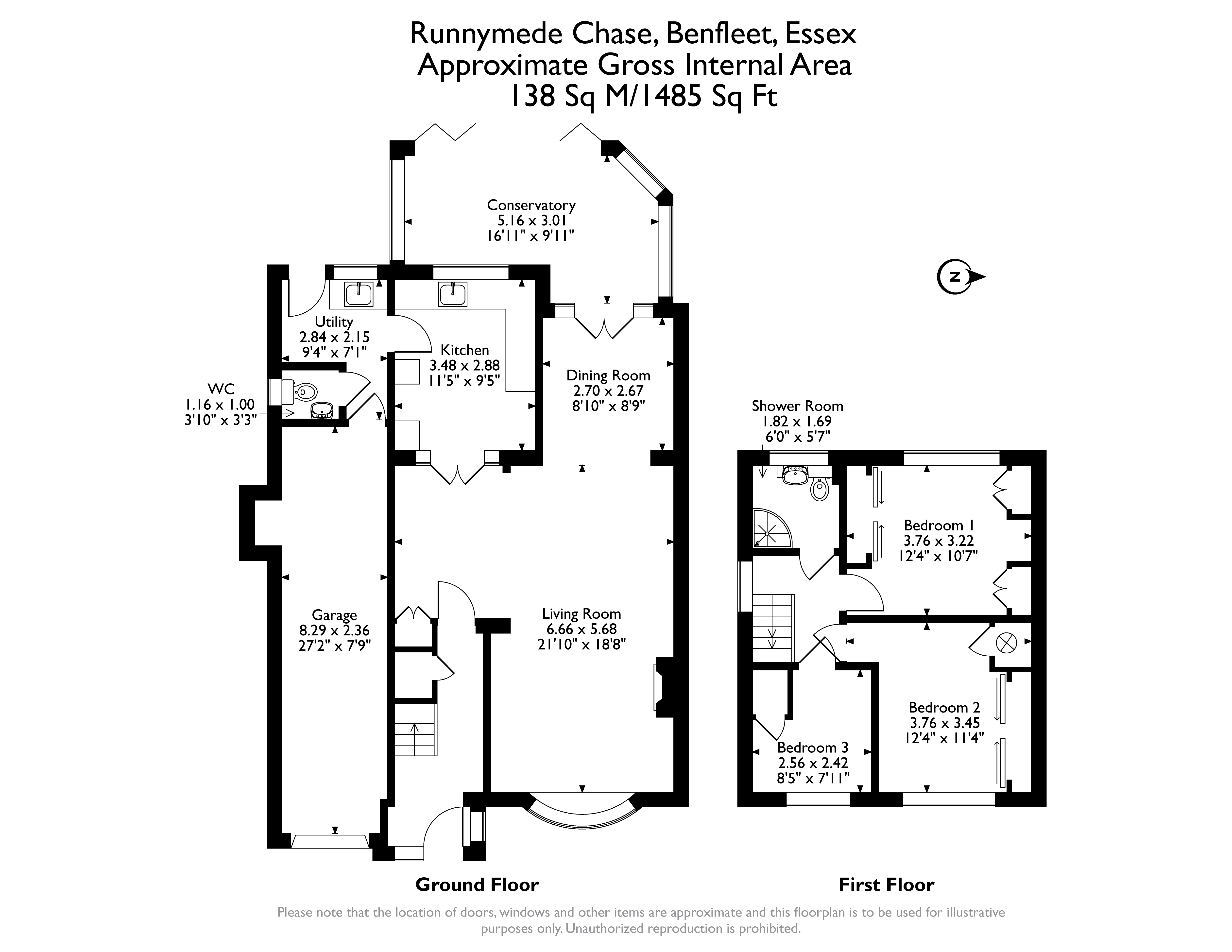 Floorplan for Runnymede Chase