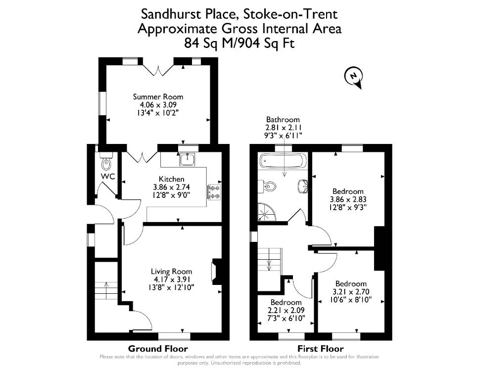 Floorplan for Sandhurst Place