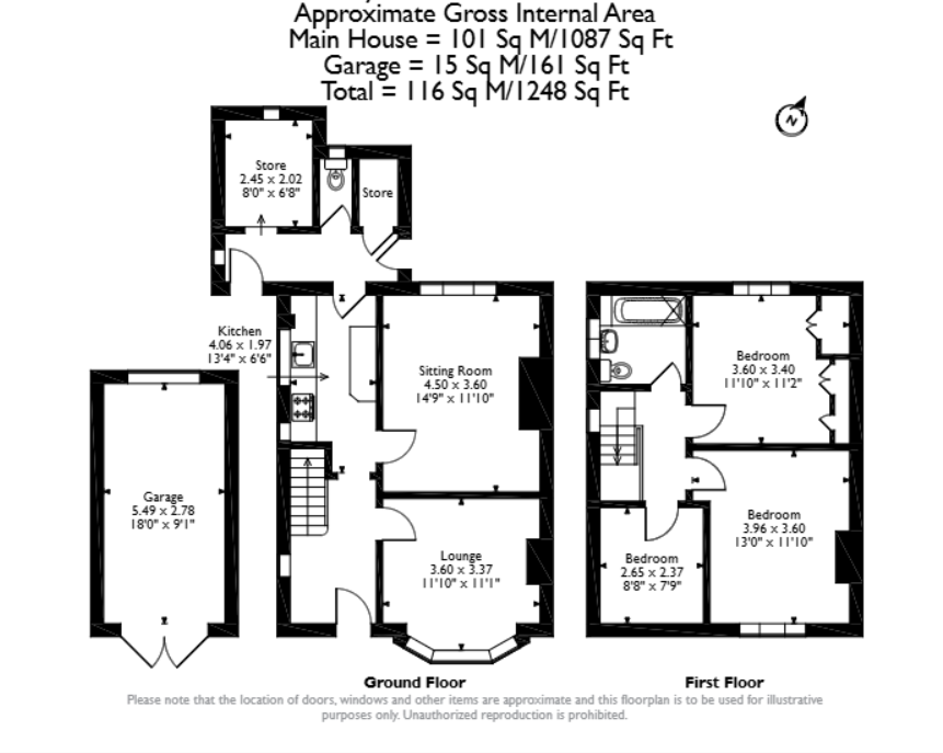 Floorplan for Shaftsbury Avenue