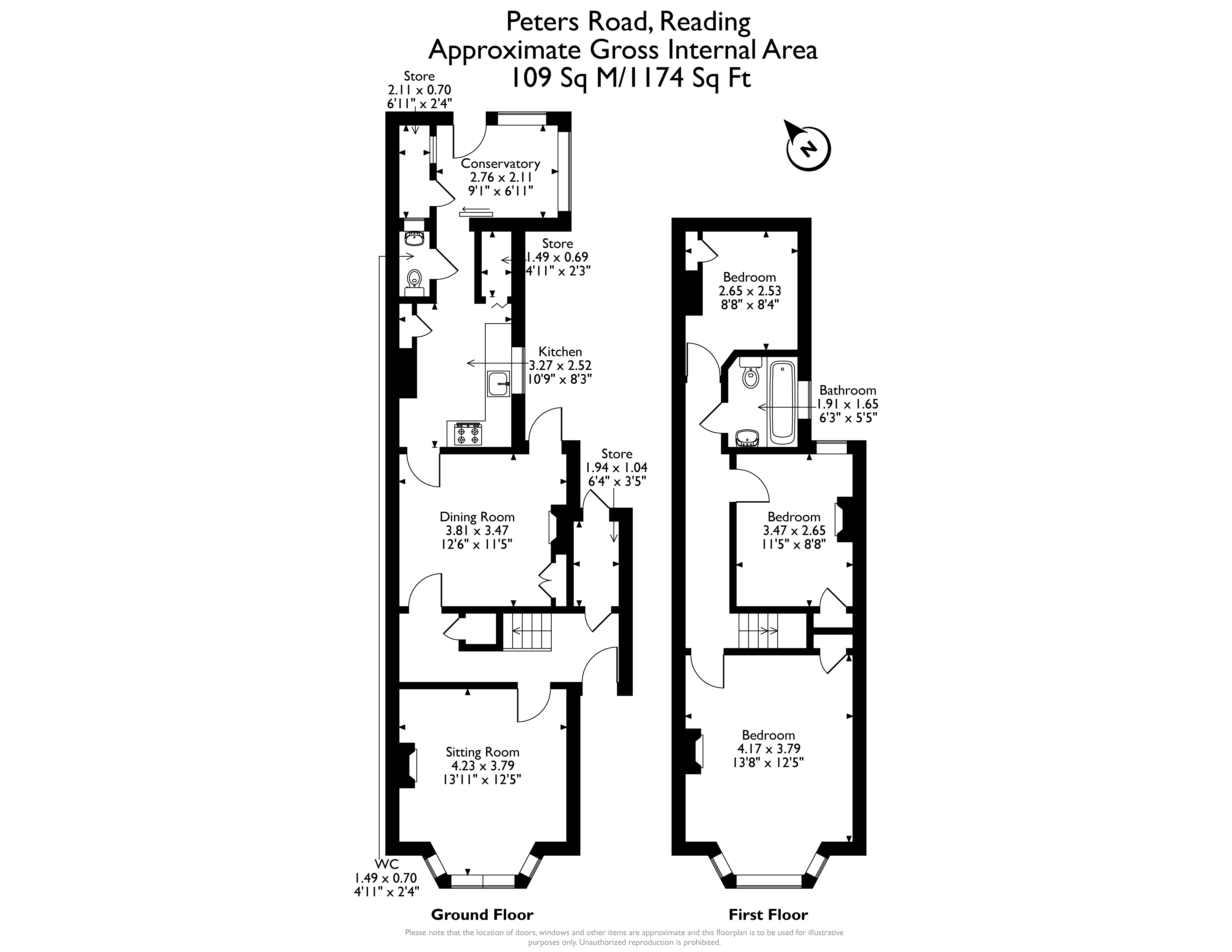 Floorplan for St. Peters Road