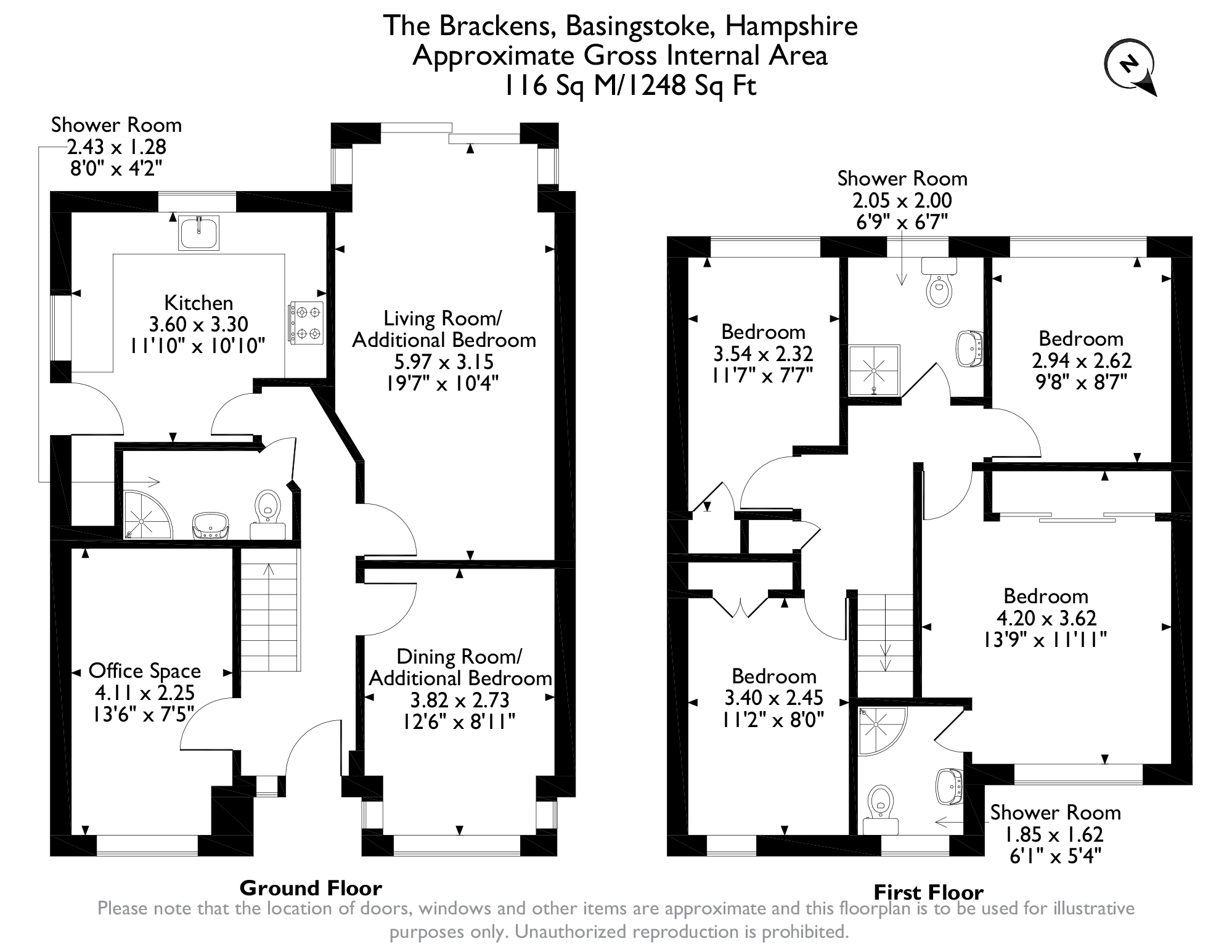 Floorplan for The Brackens