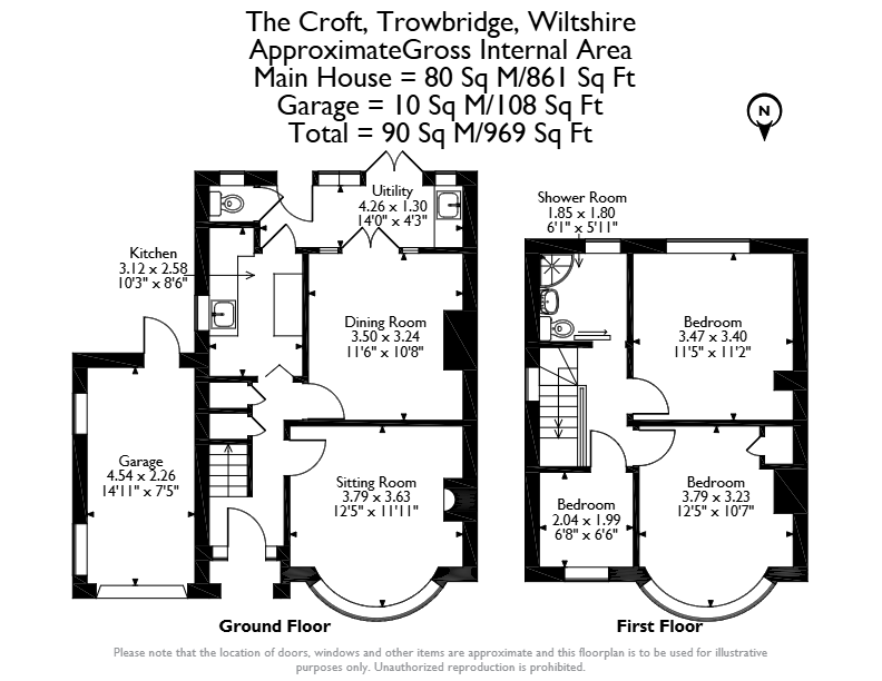 Floorplan for The Croft