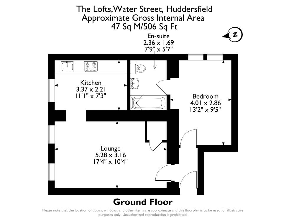 Floorplan for The Lofts