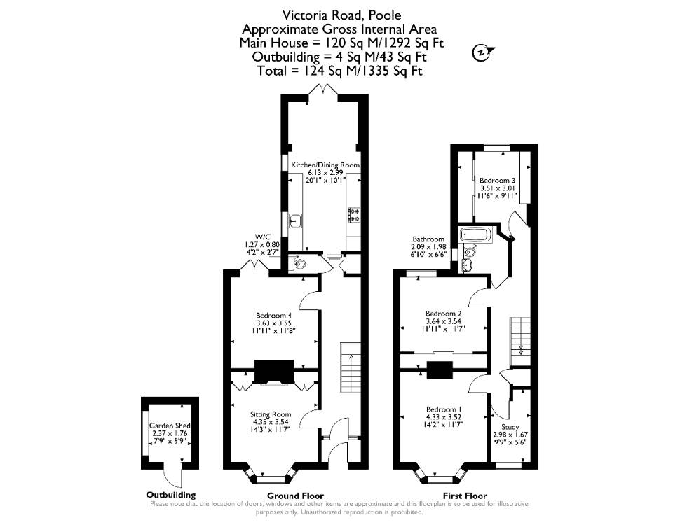 Floorplan for Victoria Road