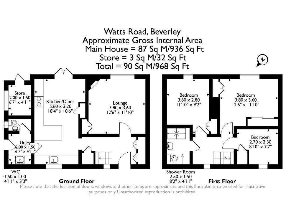 Floorplan for Watts Road