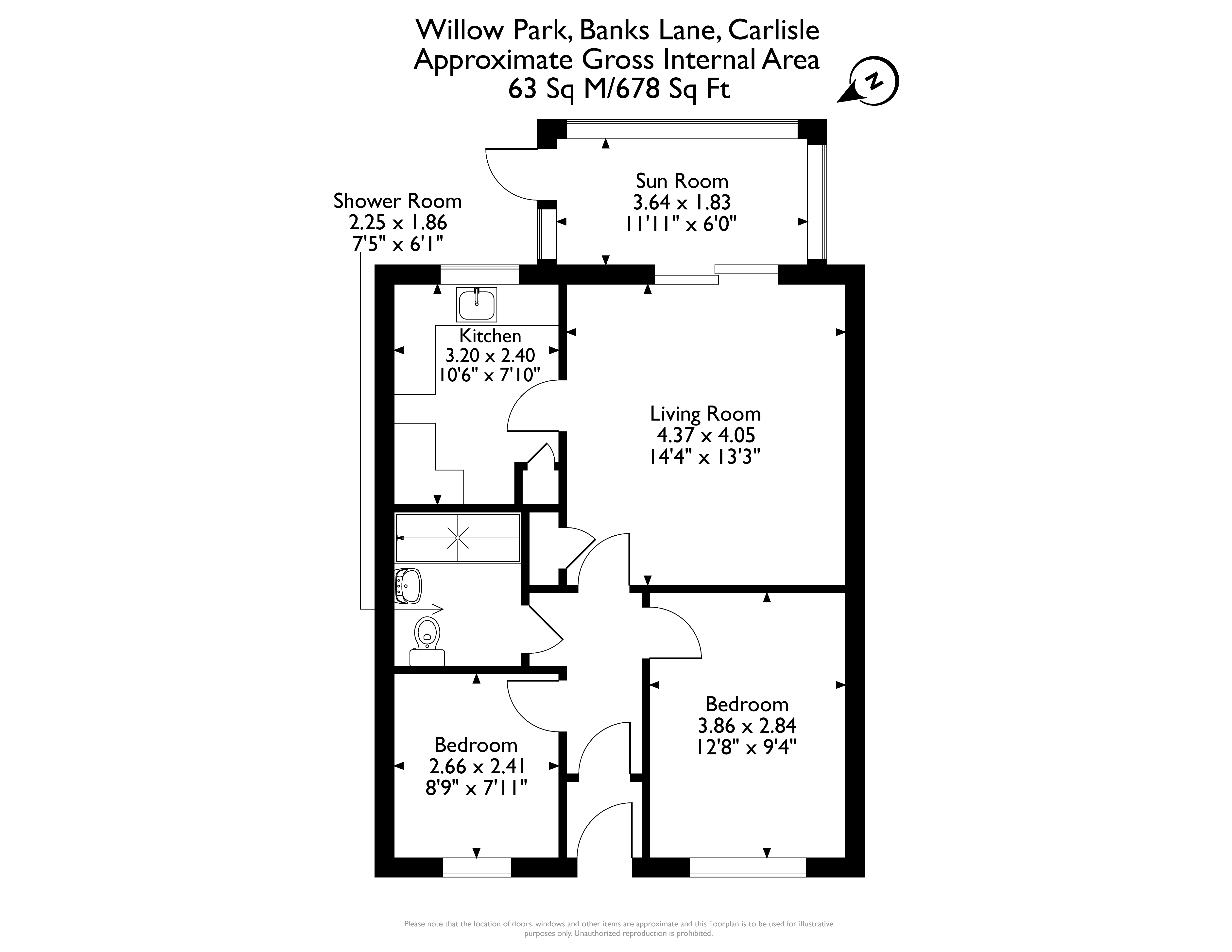 Floorplan for Willow Park