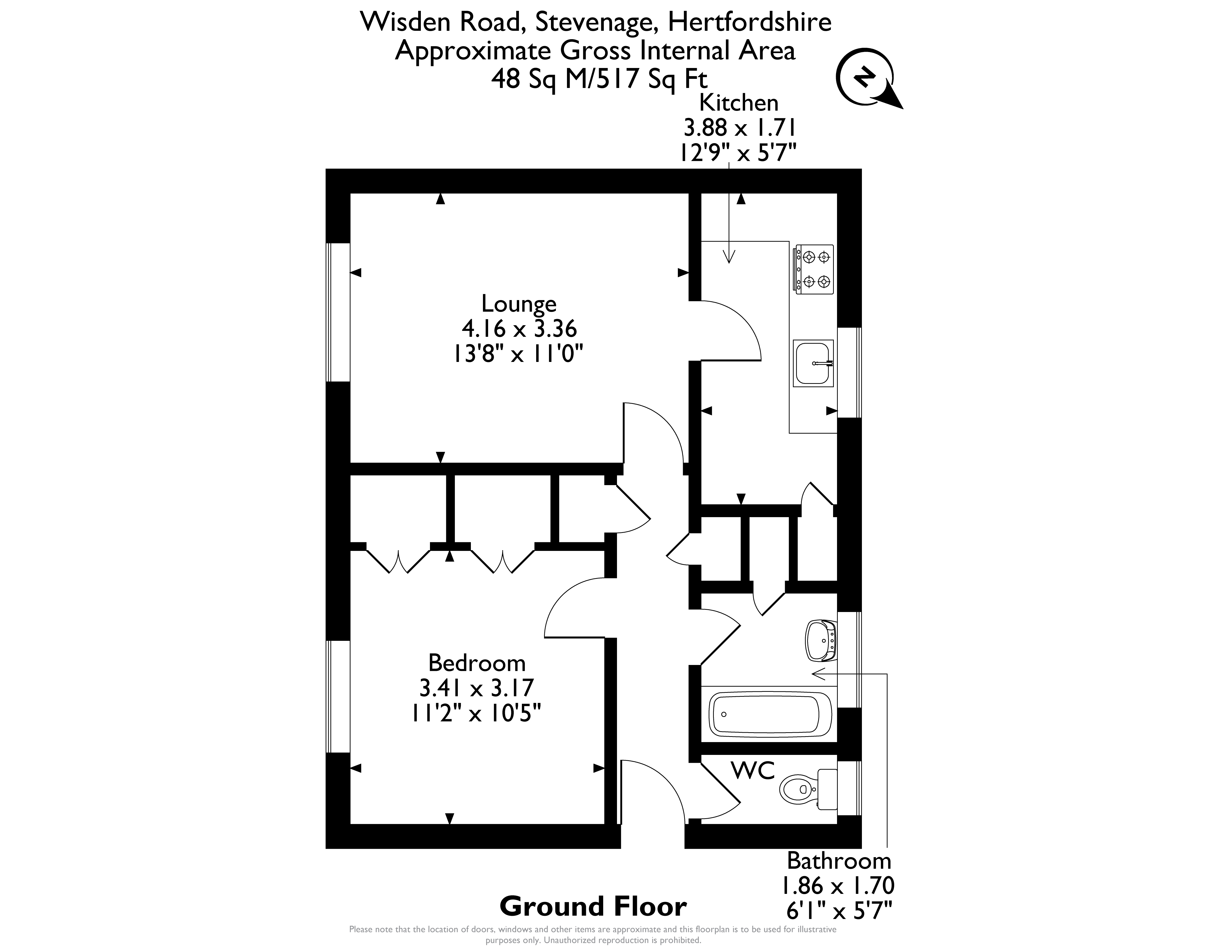 Floorplan for Wisden Road