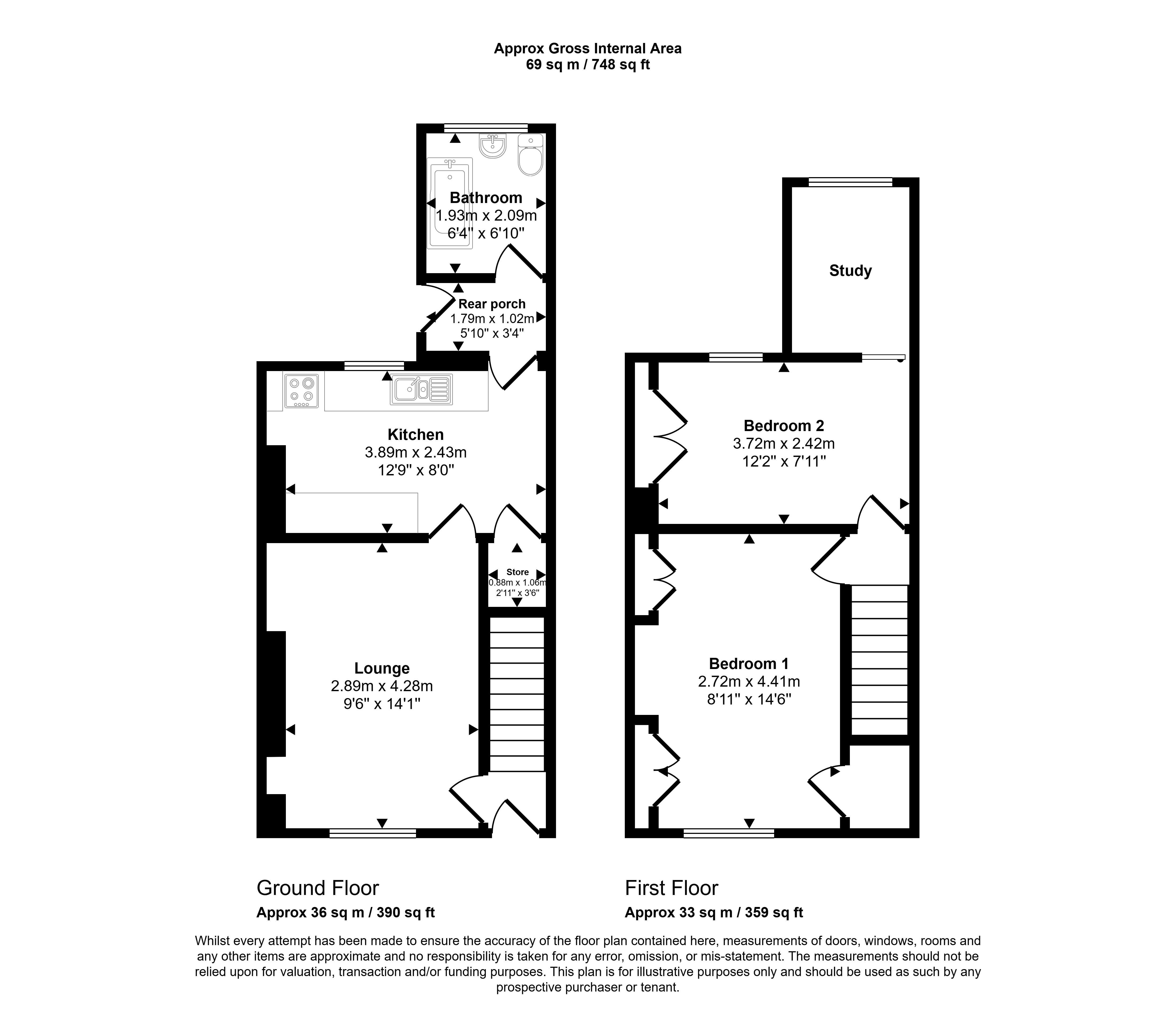 Floorplan for Wood Street